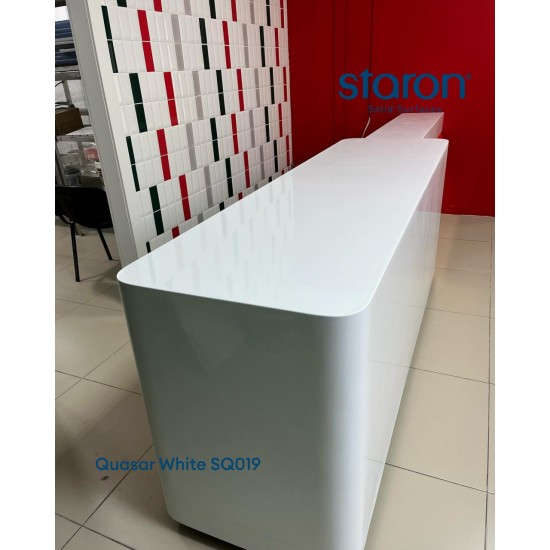 Quasar White SQ019 Staron